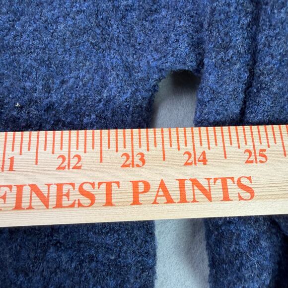 Nautica Men’s Blue Knit Polo Sweater Long Sleeve Pullover Collared Size L/G - Picture 8 of 9